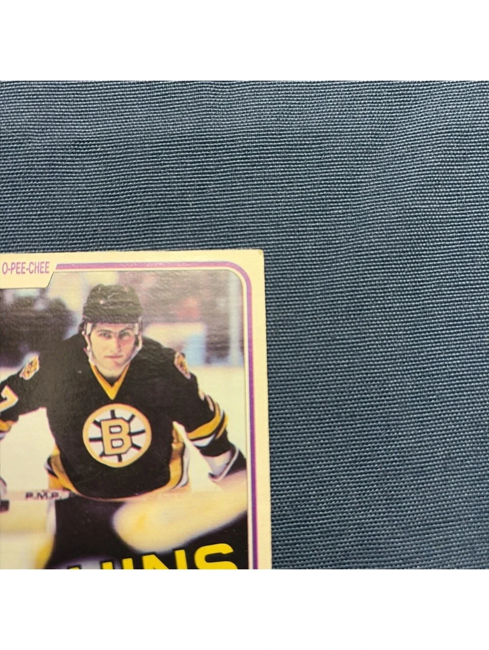 1981-82 O-Pee-Chee Ray Bourque #1 Boston Bruins